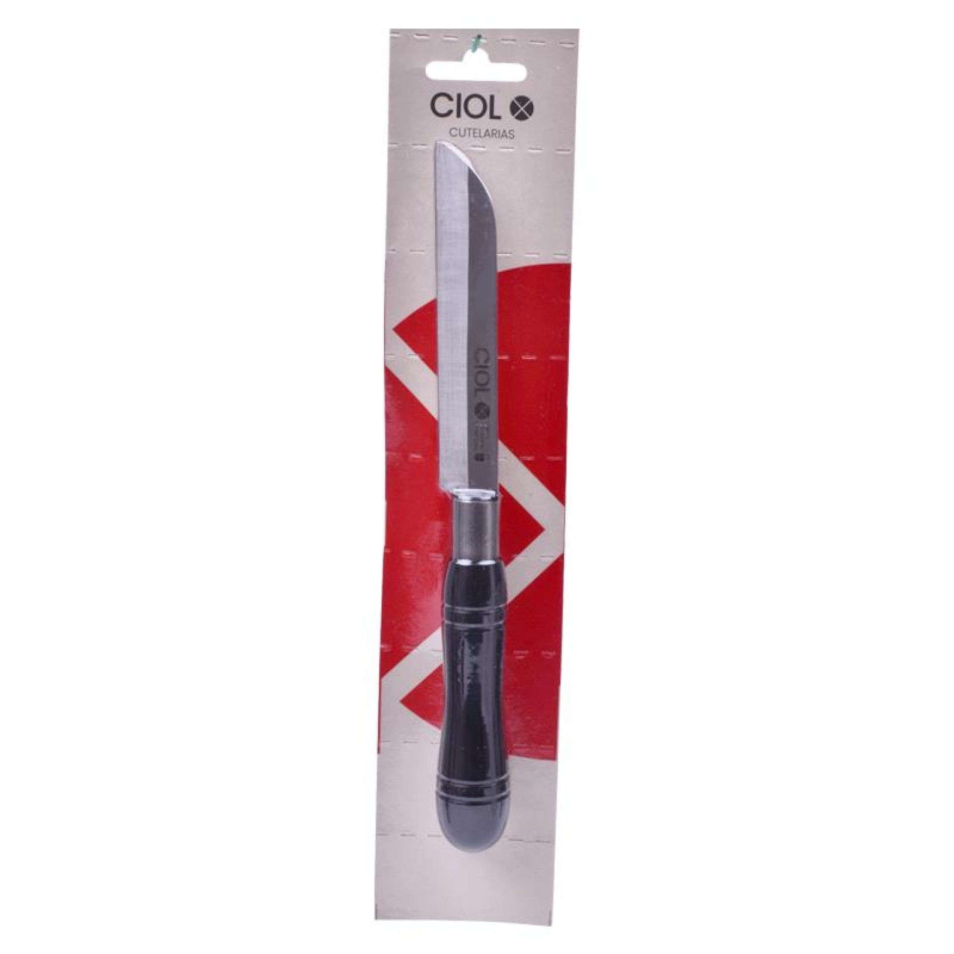 FACA P/ VEGETAIS CABO PRETO 11CM FACA P/ VEGETAIS CABO PRETO 11CM