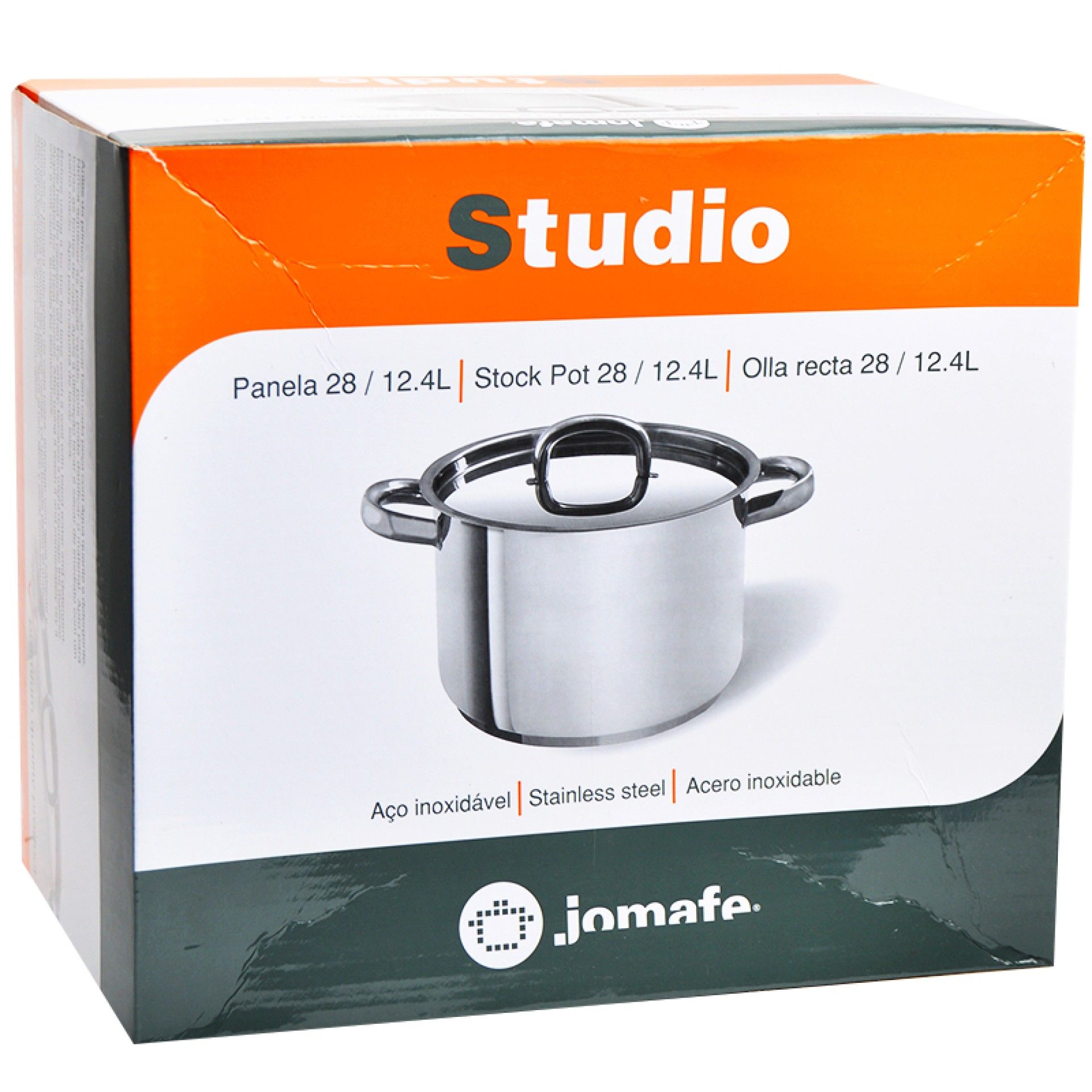 PANELA JOMAFE AÇO INOX 28 PANELA JOMAFE AÇO INOX 28