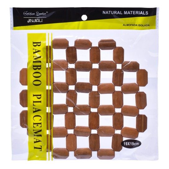BASE BAMBU HEXAG 19CM 2375-301 CX288