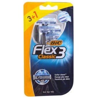 MAQ. BARBEAR BIC FLEX 3 3+1UNI