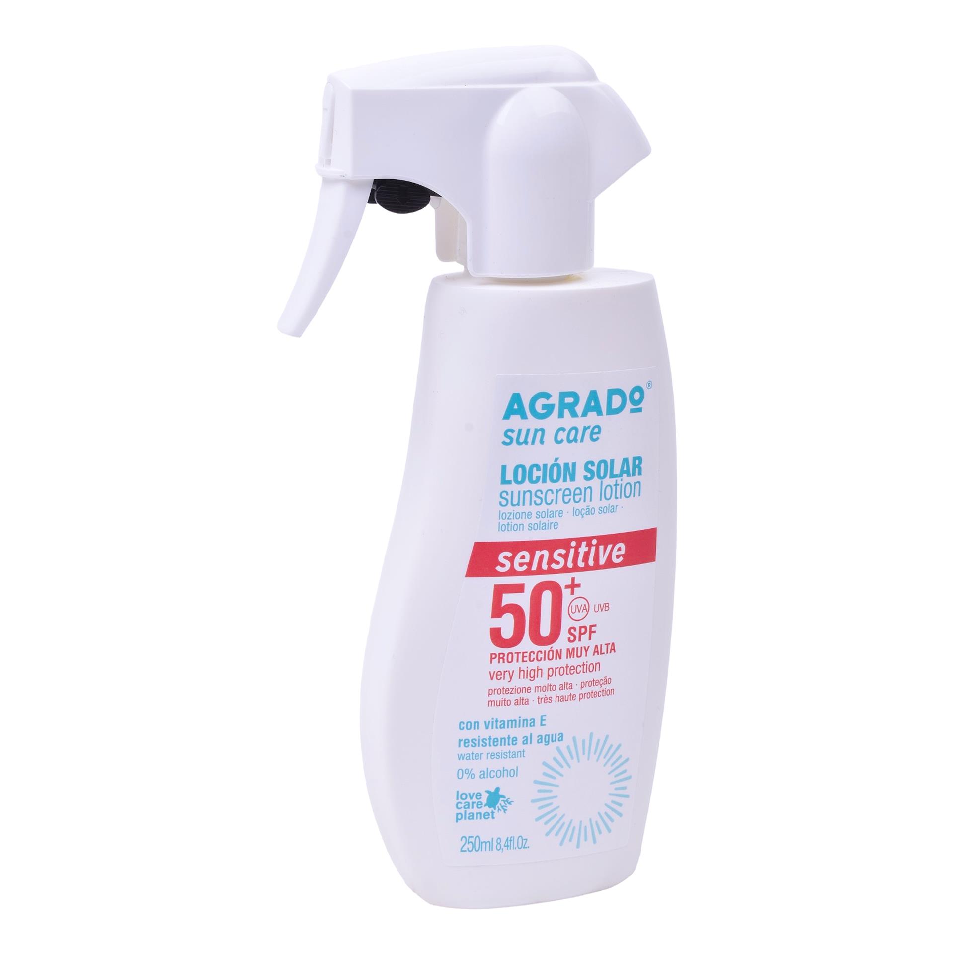 PROT.SOLAR AGRADO SPF50+ 250ML
