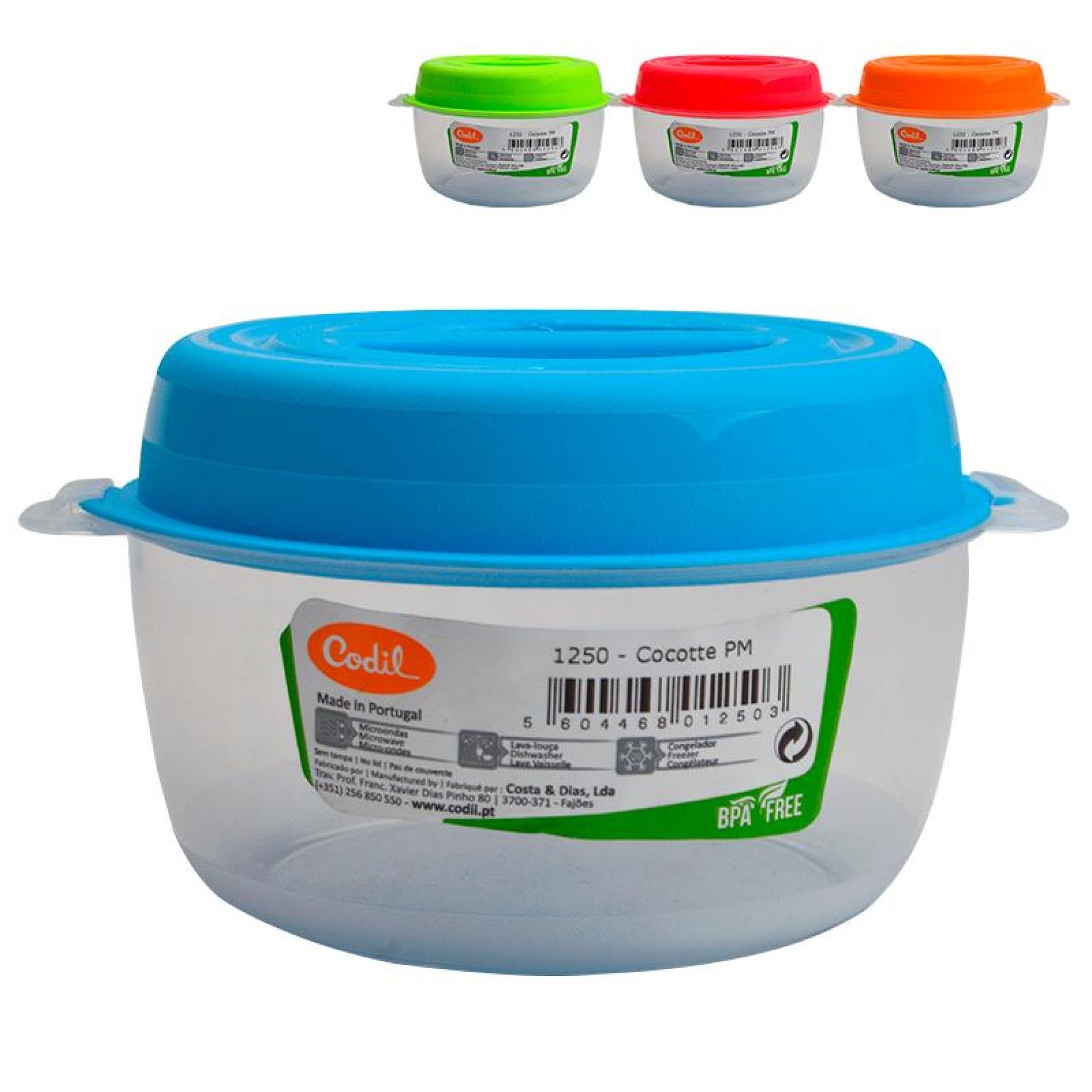 CAIXA COCOTTE C/TP 0,5L 1250 CAIXA COCOTTE C/TP 0,5L 1250