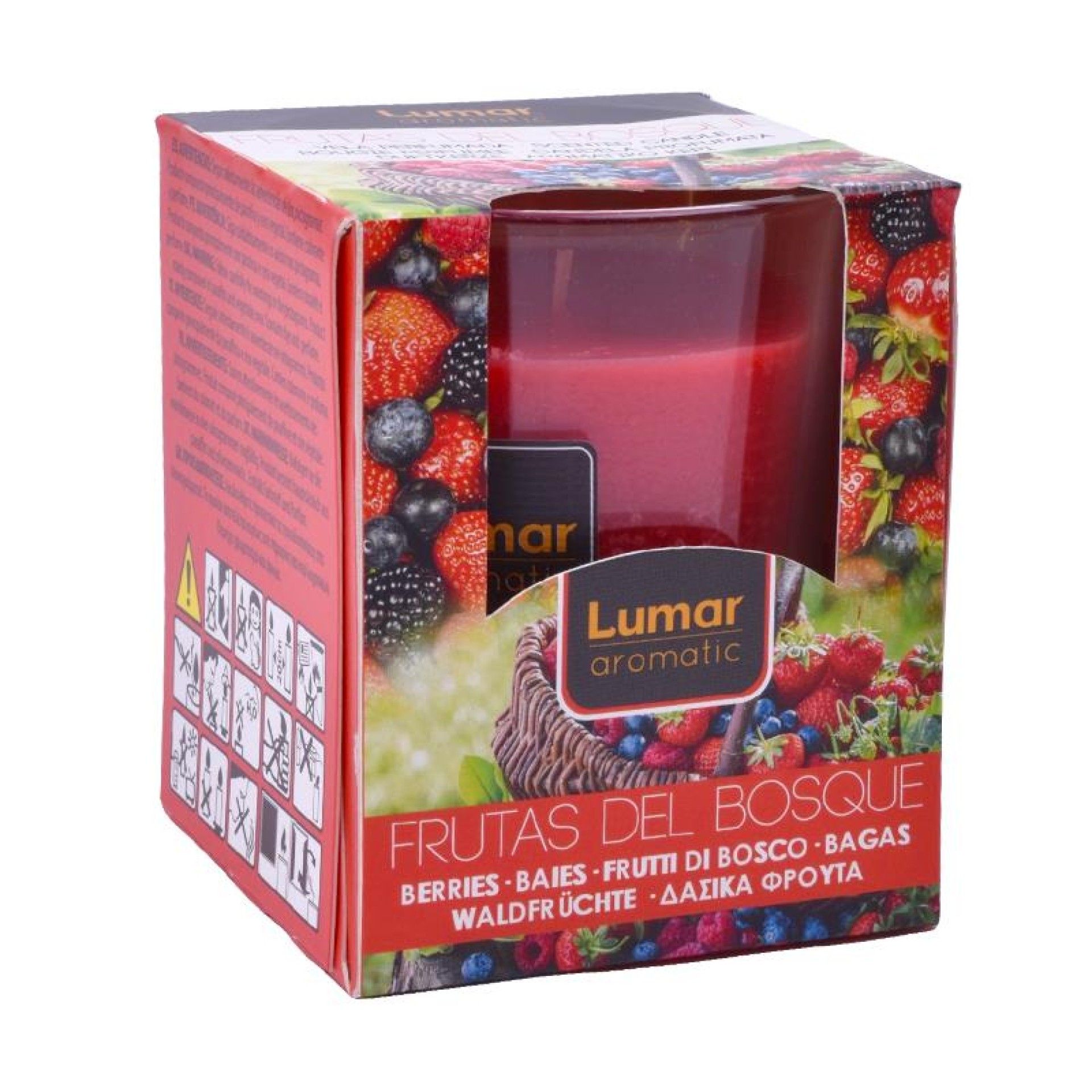 VELA LUMAR AROMAT FRUTAS DO BOSQUE CX6 VELA LUMAR AROMAT FRUTAS DO BOSQUE CX6