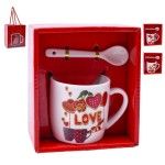 SET CANECA E COLHER 7,2X7,2 2645-109-06 CX120