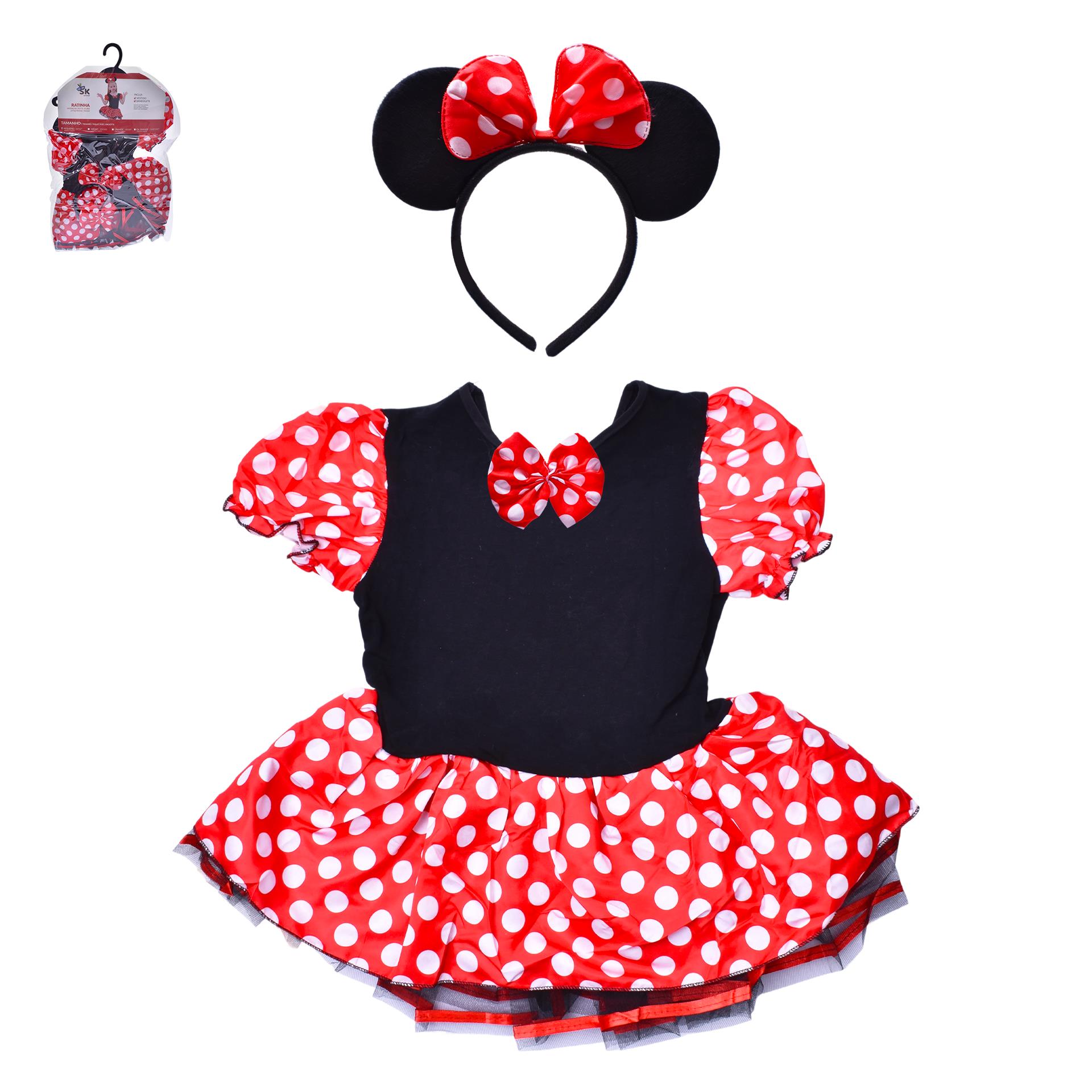 FATO MINNIE 130-140CM 2838-157-03CX24 FATO MINNIE 130-140CM 2838-157-03CX24