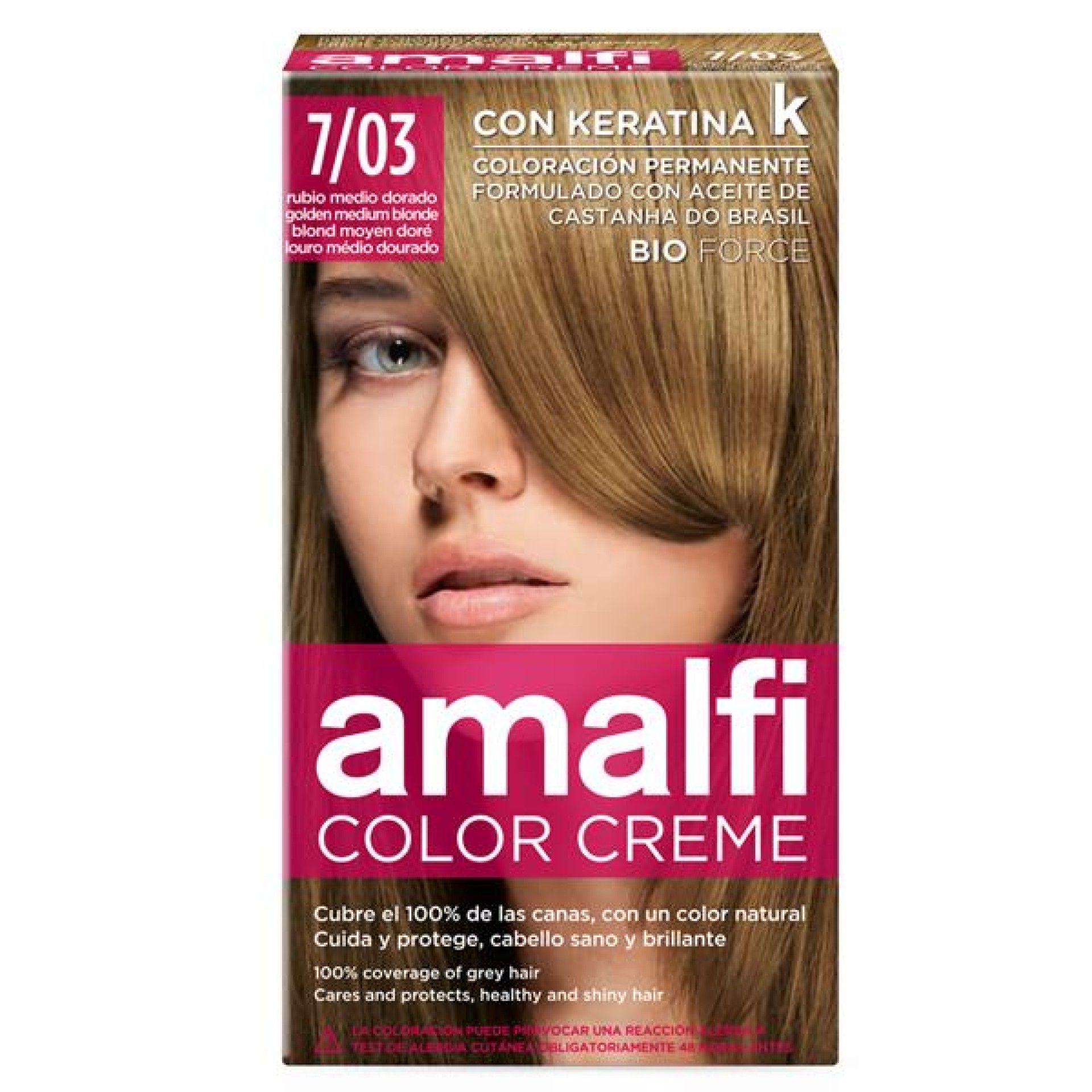 TINTA CABELO AMALFI 7/03 TINTA CABELO AMALFI 7/03