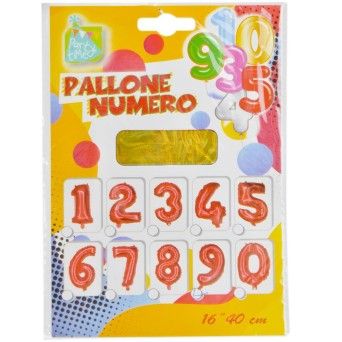 BALAO NUMERO 0 DOURADO C/ 40 CM