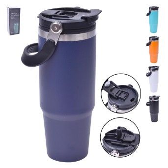 CANECA TERMICA C/TP 900ML 2938-003 CX60