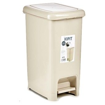 BALDE LIXO PLASTICO C/ PEDAL 25L 92403