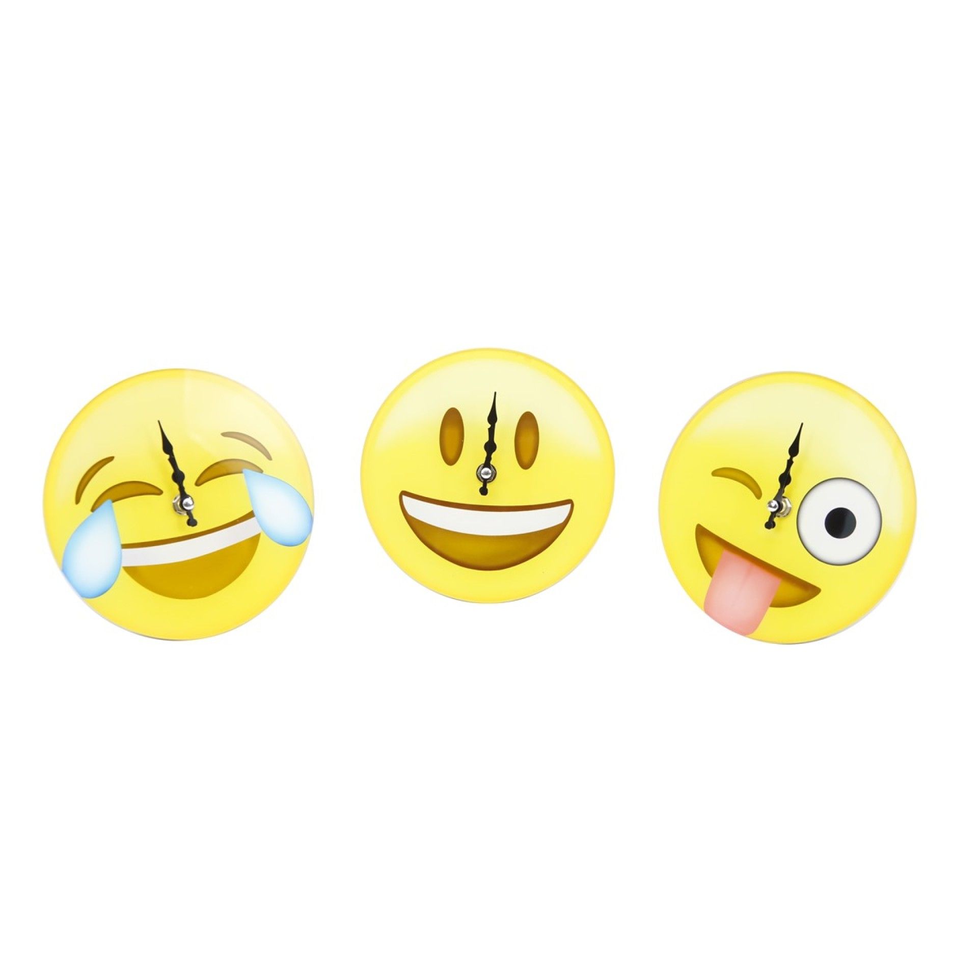 RELOGIO PAREDE EMOJI 17CM  REF 185330