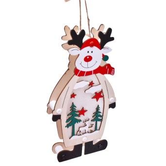 PINGENTE C/LUZ 10x20CM 1611-155-01 CX144