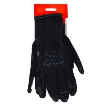 LUVAS TRABALHO NYLON PRETO T-9 GU-305N/9