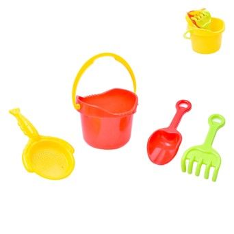 BALDE PRAIA C/ ACESS 14CM 235 CX72