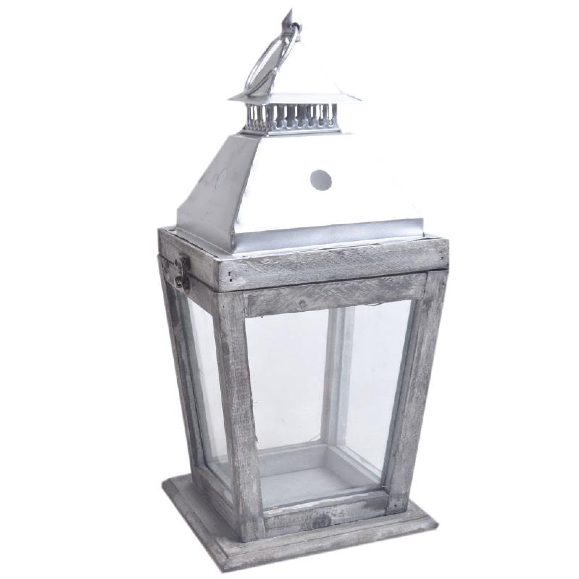 LANTERNA MADEIRA CINZA 50560 Q6 5%