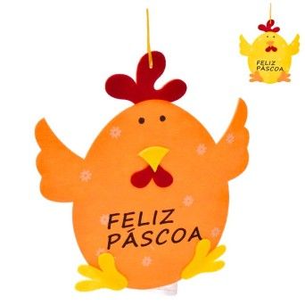 DEC PASCOA 16X24CM 1854-610 CX240