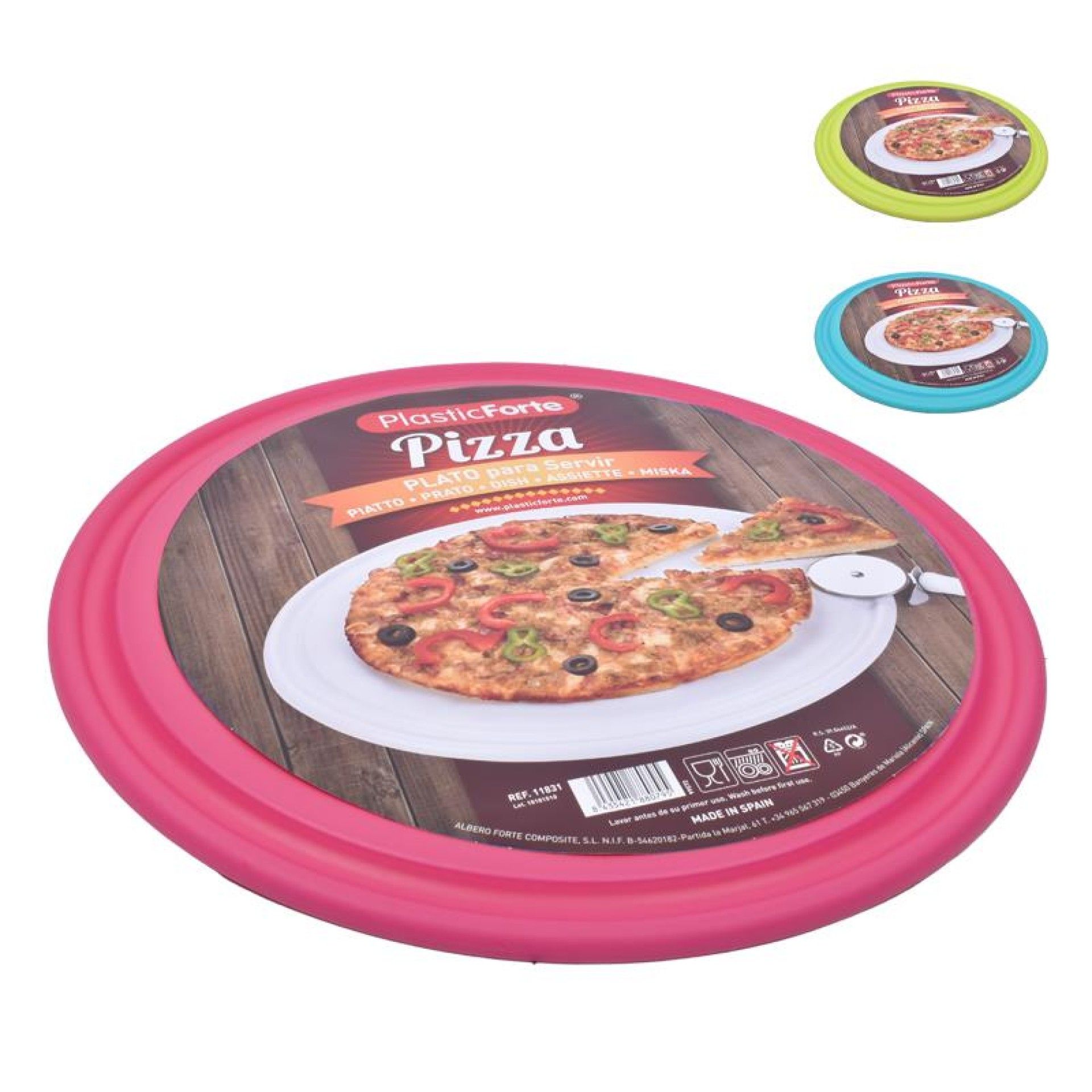 PRATO PIZZA PLASTICO 11831 PRATO PIZZA PLASTICO 11831
