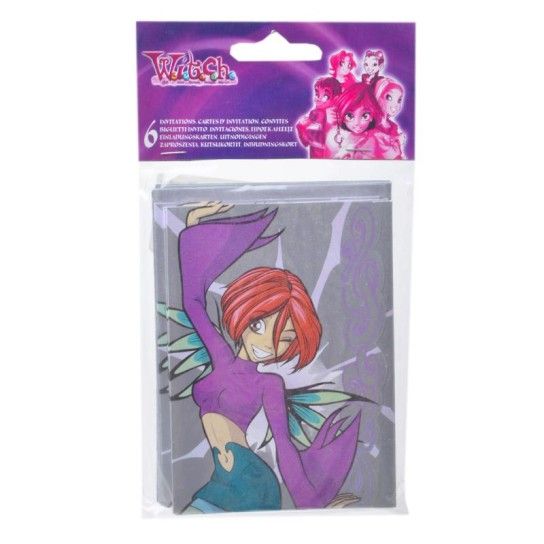 CONVITES WITCH 6UNI