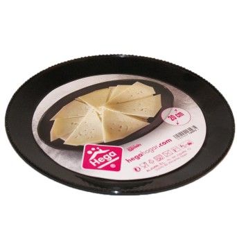 PRATO PLASTICO 20CM PRETO 16093