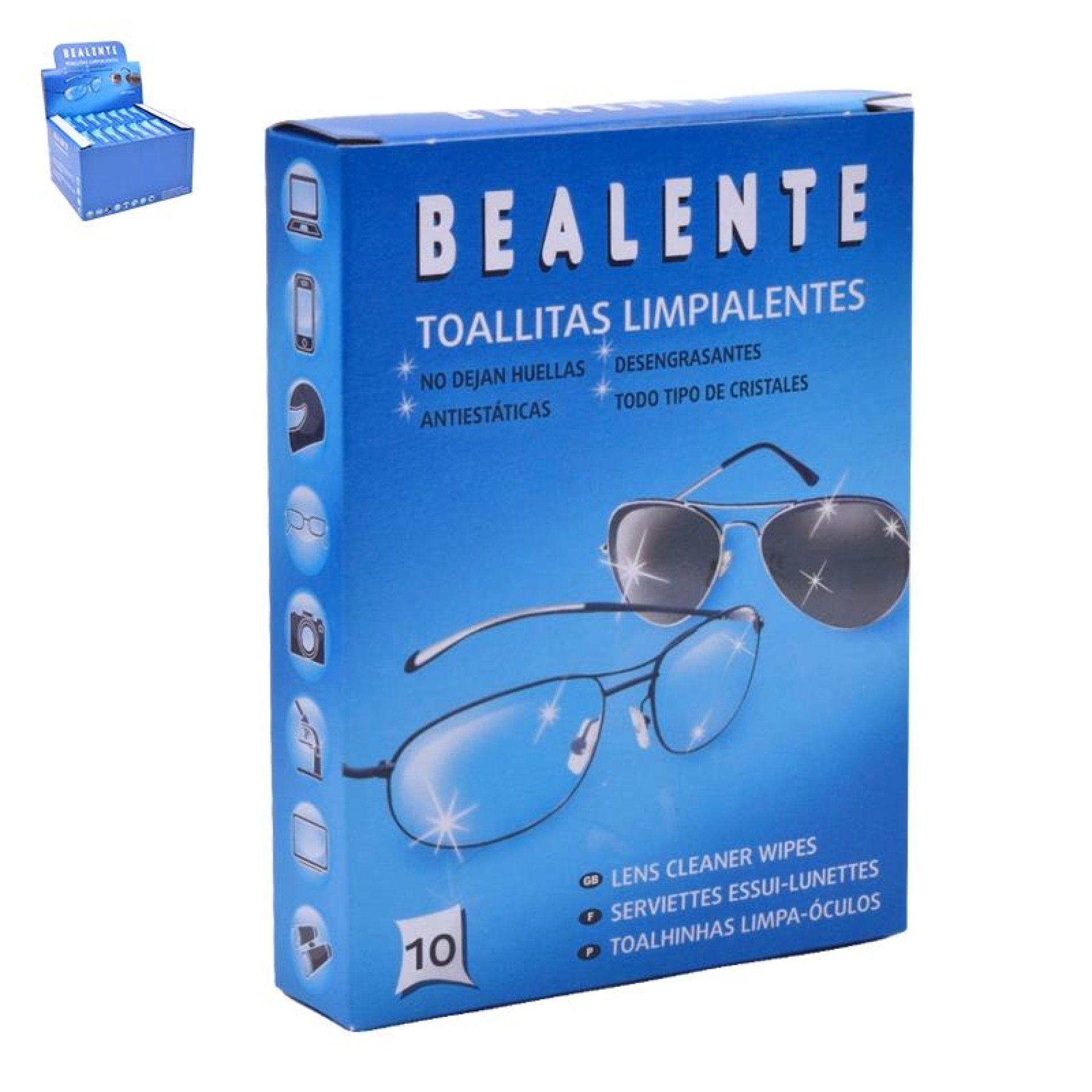 TOALHITAS BEA LIMPA LENTES CX288 TOALHITAS BEA LIMPA LENTES CX288