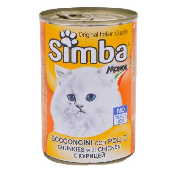 SIMBA GATO FRANGO LATA 415GRS