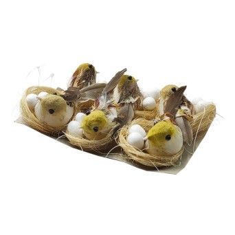 NINHO PASCOA 6UN 7,5CM 2541-451 CX100
