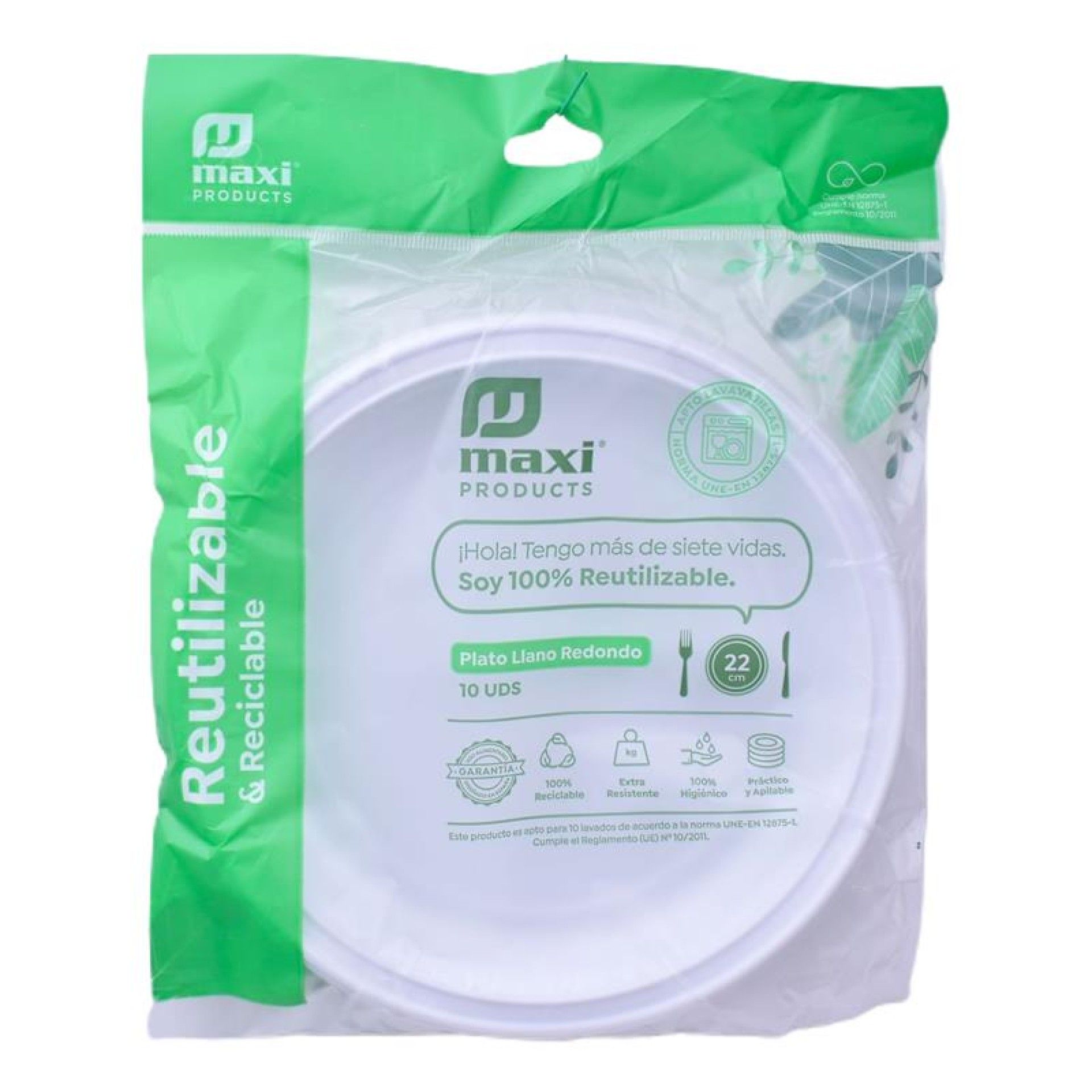 PRATO PLAST. REUTIL. 22CM 1003R CX60 PRATO PLAST. REUTIL. 22CM 1003R CX60