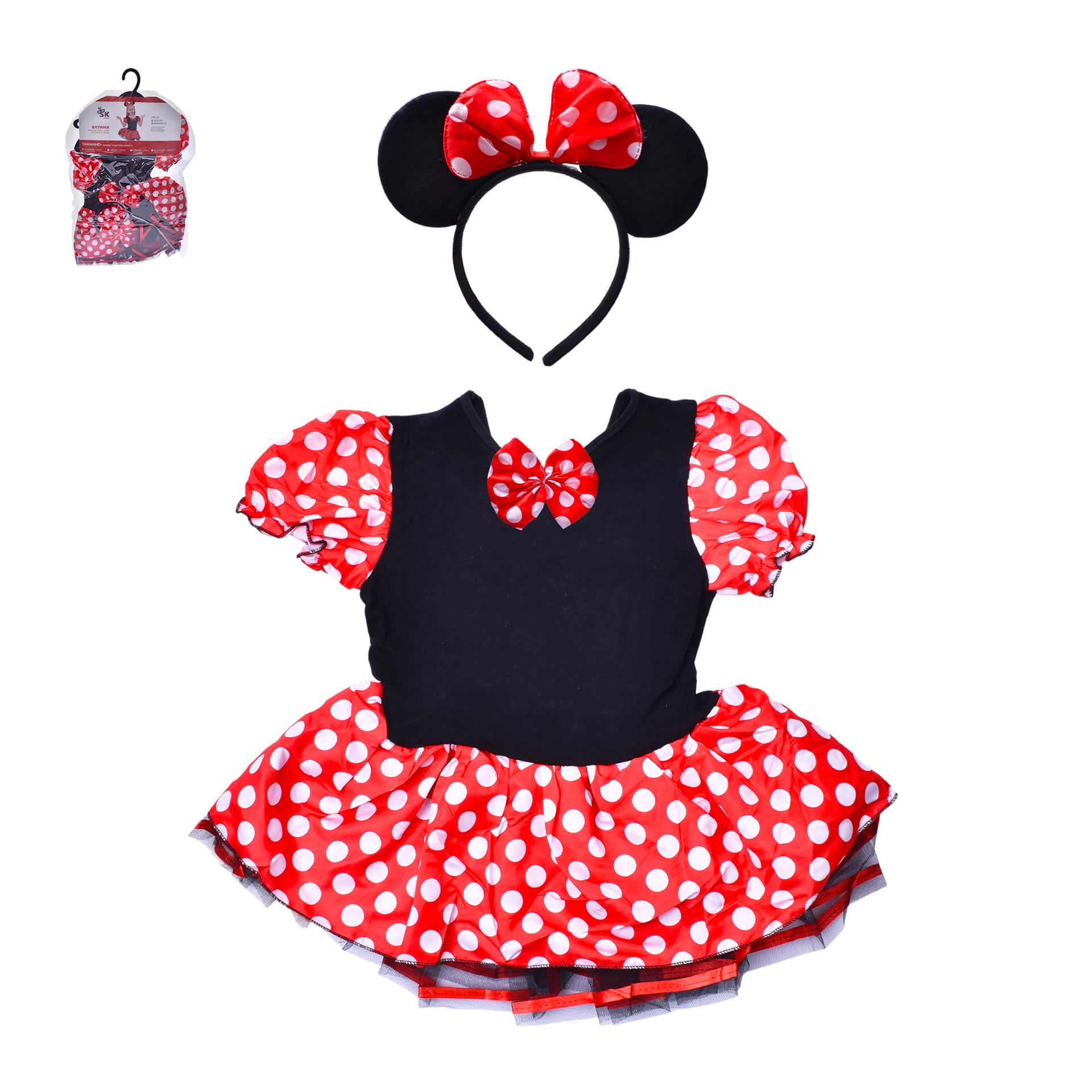 FATO MINNIE 120-130CM 2838-157-02CX24 FATO MINNIE 120-130CM 2838-157-02CX24