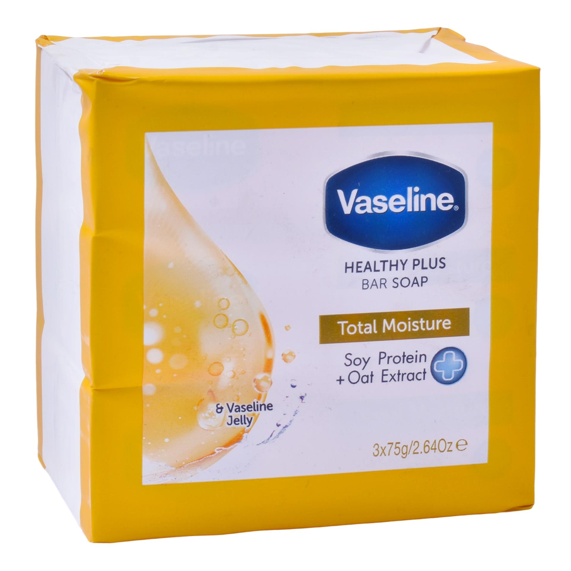 SABONETE VASELINA MOISTURE 3X75G CX48 SABONETE VASELINA MOISTURE 3X75G CX48
