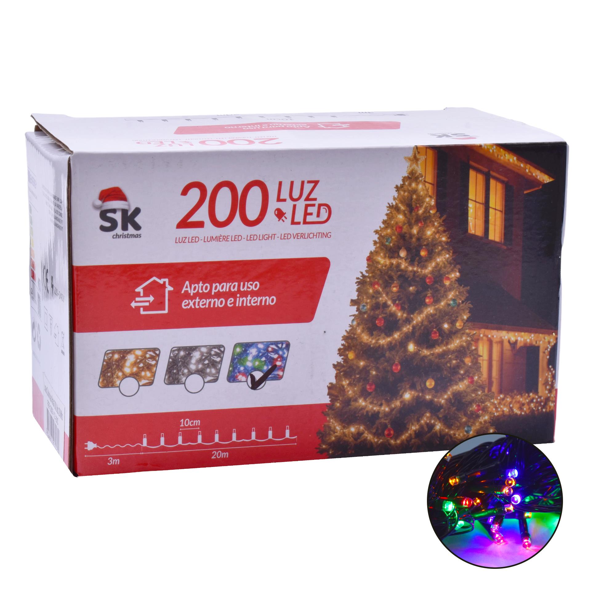 LUZES COR NATAL 20M 2697-123-20C CX48 LUZES COR NATAL 20M 2697-123-20C CX48