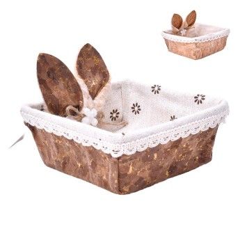 CESTO PASCOA 12X12X5CM 2855-504 CX180