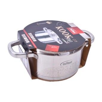 CAAROLA ALT C/TAMPA INOX KOOK ME 16CM