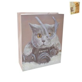 SACO PRESENTE 26X32X10CM 1814-002-02 CX240 Q12 5%