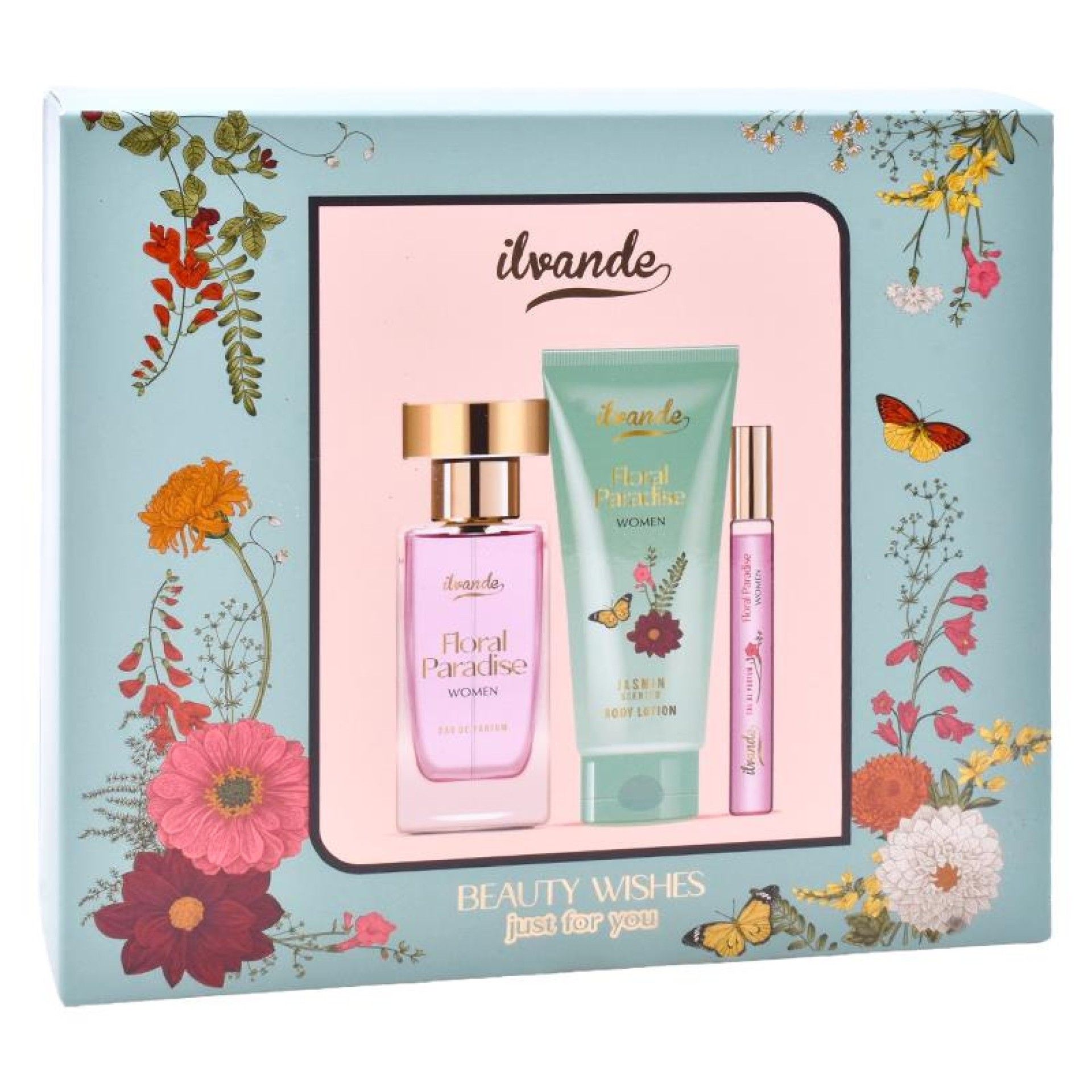 KIT EAU PARFU 15+100ML+BD LOTION FLORAL KIT EAU PARFU 15+100ML+BD LOTION FLORAL