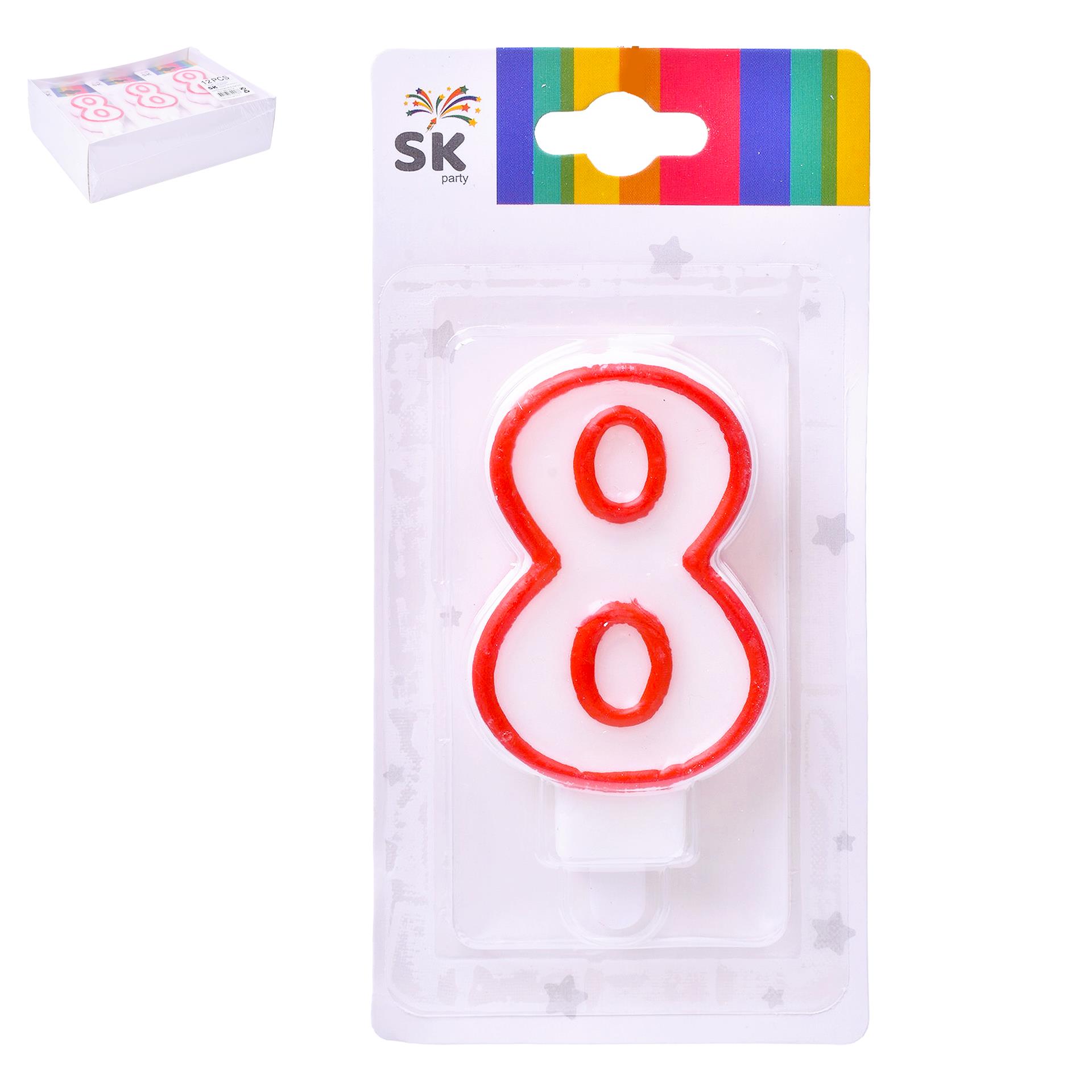 VELA ANIV. Nº 8 643-001-8 CX288 VELA ANIV. Nº 8 643-001-8 CX288