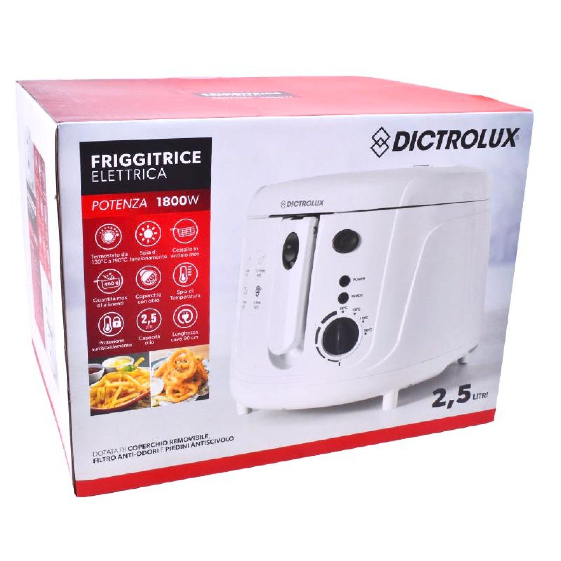 FRITADEIRA 2.5L 1800W 584304 FRITADEIRA 2.5L 1800W 584304