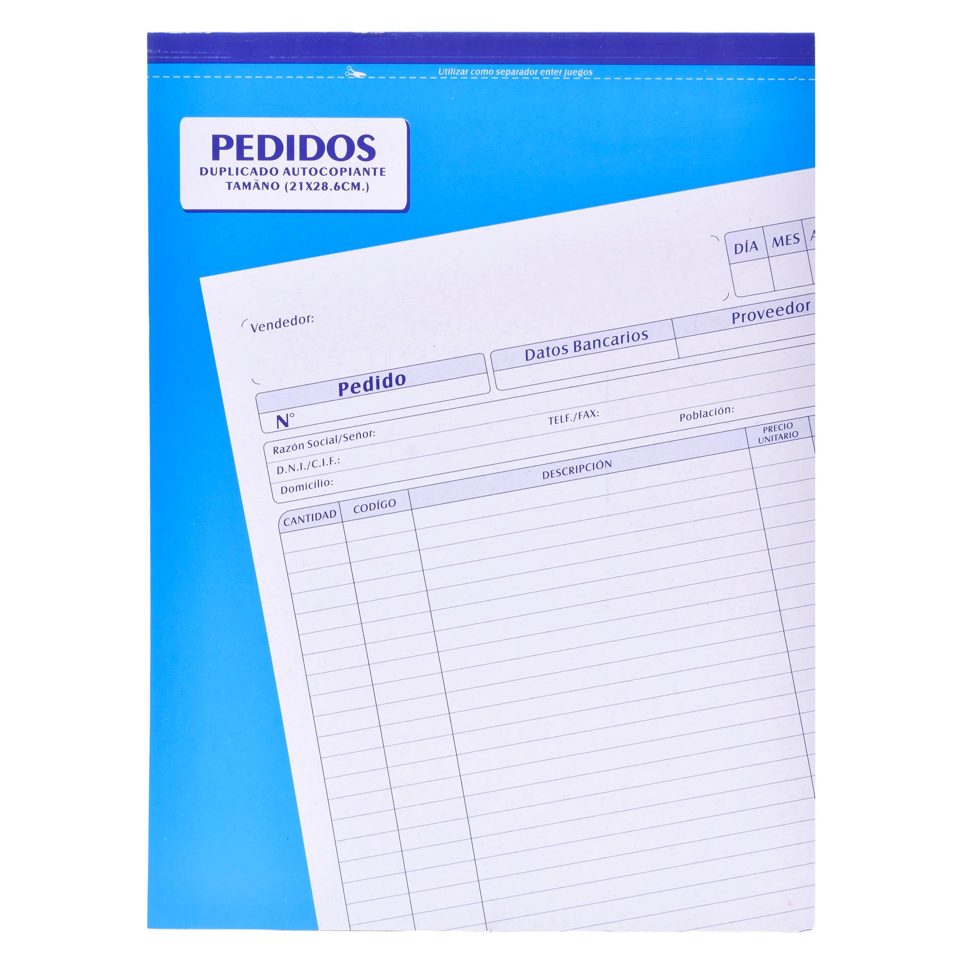 BLOCO PEDIDOS 25F DUPLO 1148-003-02 CX72 BLOCO PEDIDOS 25F DUPLO 1148-003-02 CX72