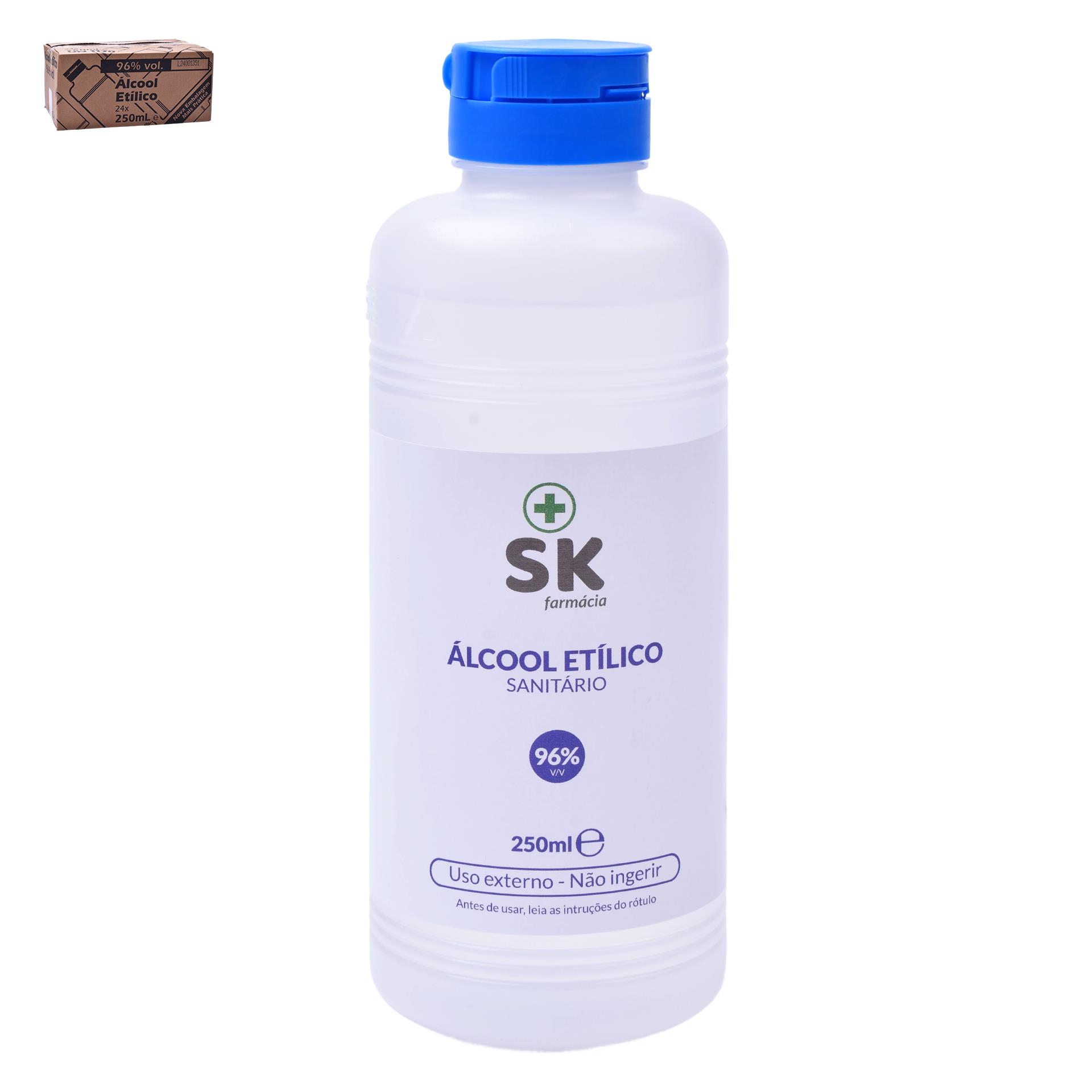 ALCOOL ETILICO 96% SK 250ML ALCOOL ETILICO 96% SK 250ML