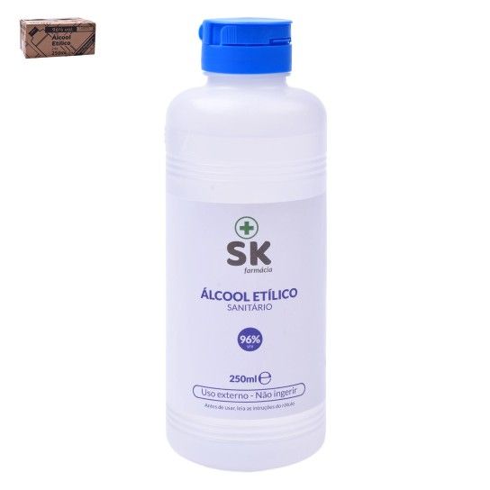 ALCOOL ETILICO 96% SK 250ML ALCOOL ETILICO 96% SK 250ML