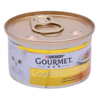 GOURMET GOLD GATO FRANGO/F. 85G