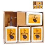 CONJ. BANHO PORCELANA 4PCS 2383-000-01 CX18
