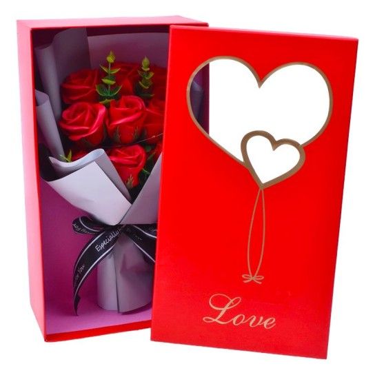 RAMO ROSAS 9PCS C/LUZ 2646-100-01 CX48