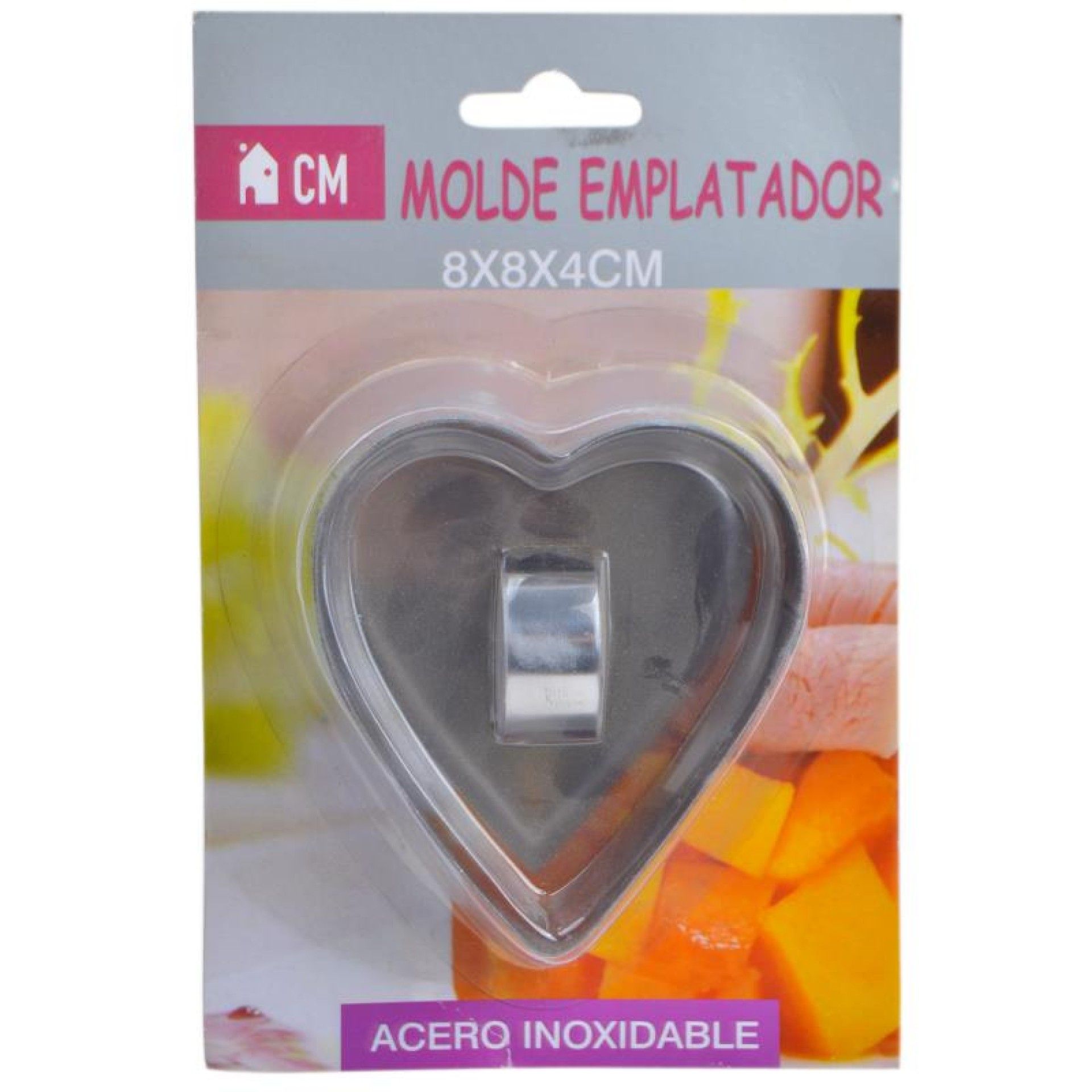 FORMA CORAÇAO INOX 054024 FORMA CORAÇAO INOX 054024