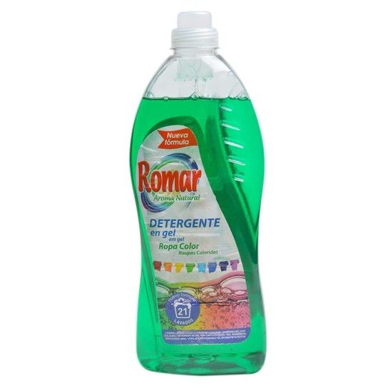 DETERG. GEL ROMAR ROUPA COR 1,5L