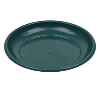 PLASTICO PRATO VASO VERDE 35CM