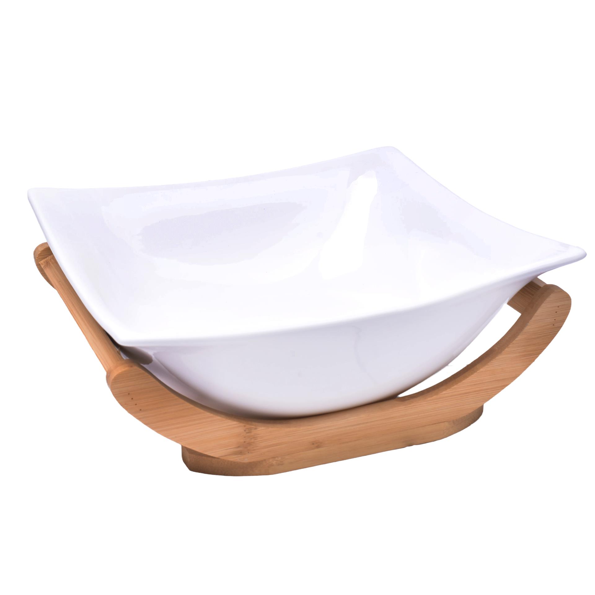 TAÇA C/ SUPORTE 25X25X9CM 2956-001 TAÇA C/ SUPORTE 25X25X9CM 2956-001