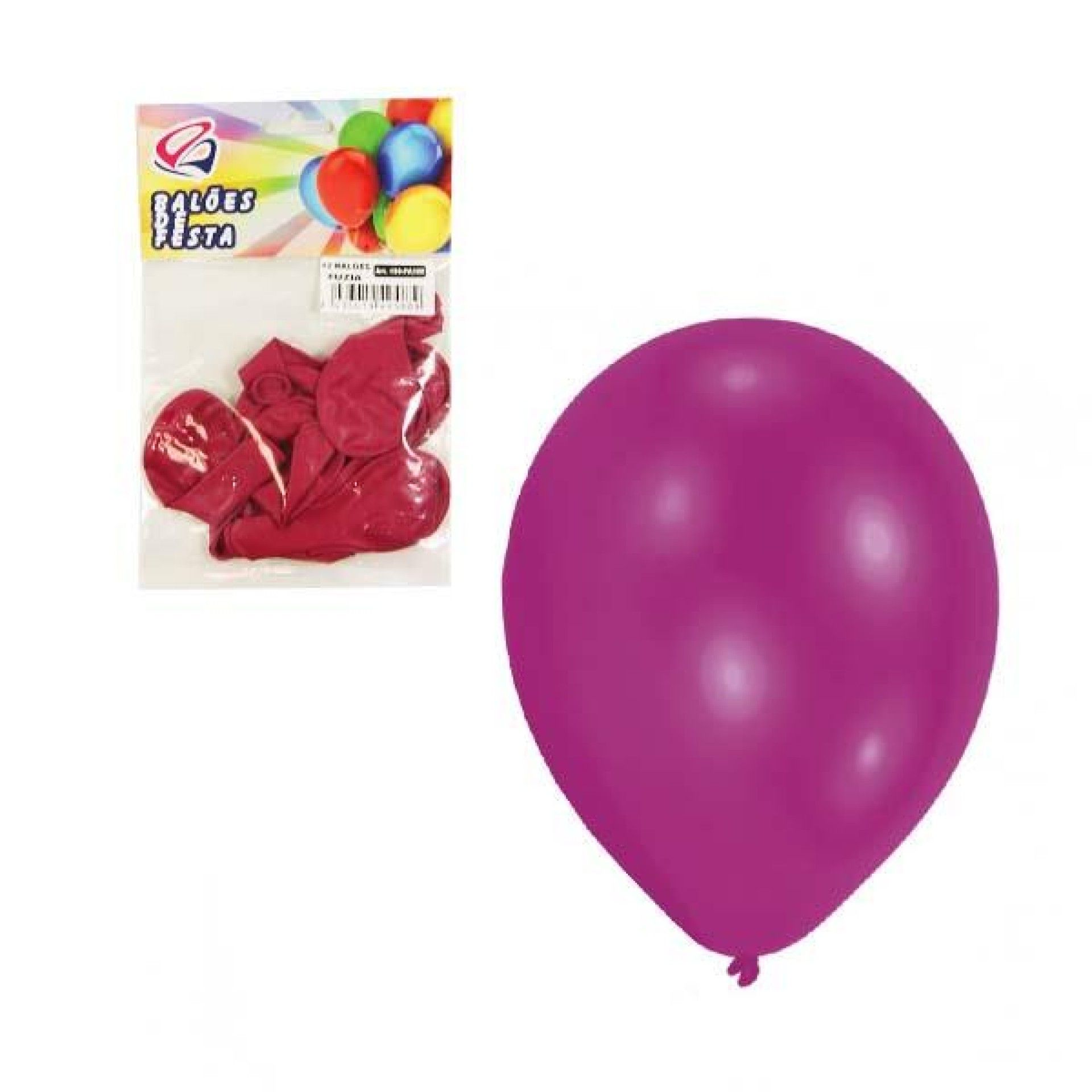 BALOES FUSCHIA 12UNI 190-PA109 BALOES FUSCHIA 12UNI 190-PA109
