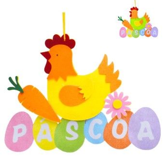 DEC PASCOA 35X27CM 1854-615 CX240