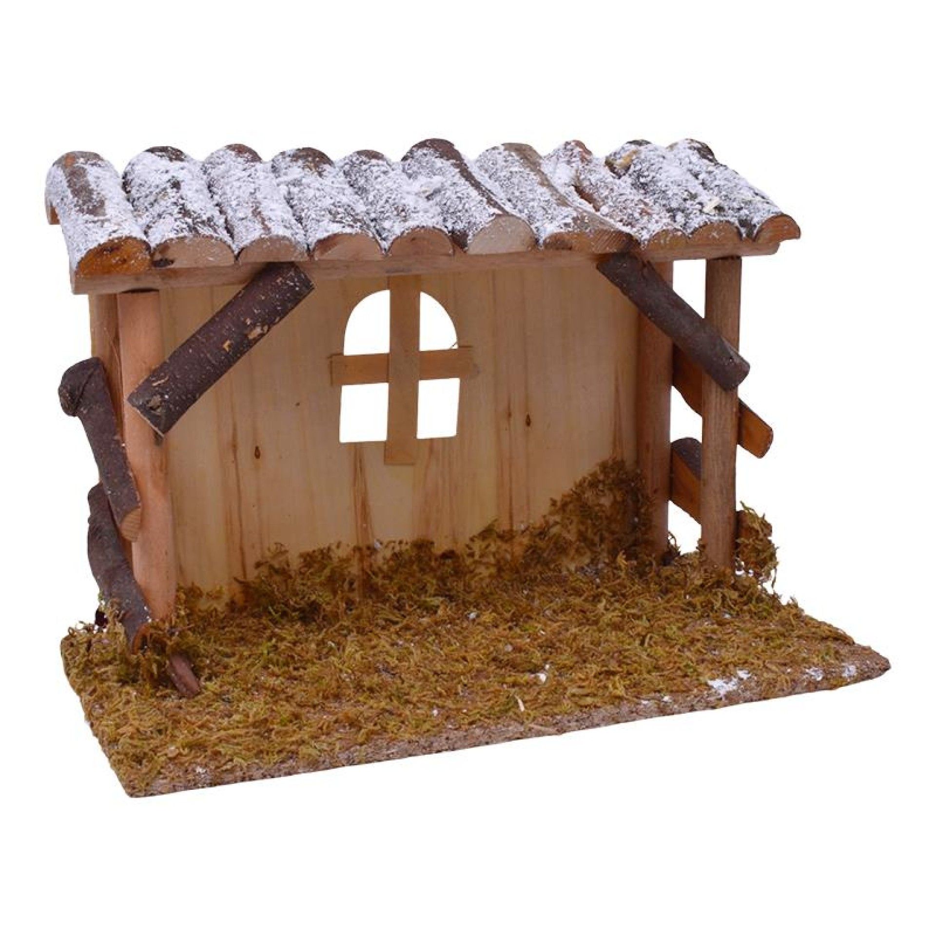 CABANA P/ PRESEPIO TRONCO CABANA P/ PRESEPIO TRONCO