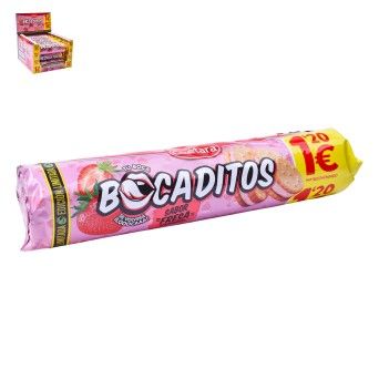 CUETARA BOCADITOS FRESA 150GR PV1.2