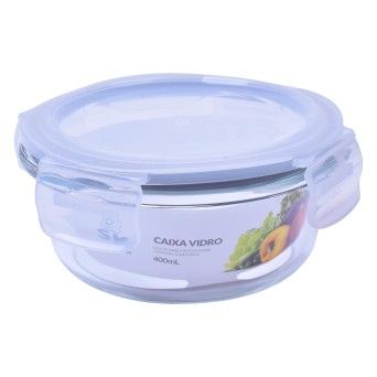 CAIXA VIDRO RED C/TP 400ML 319-09 CX24